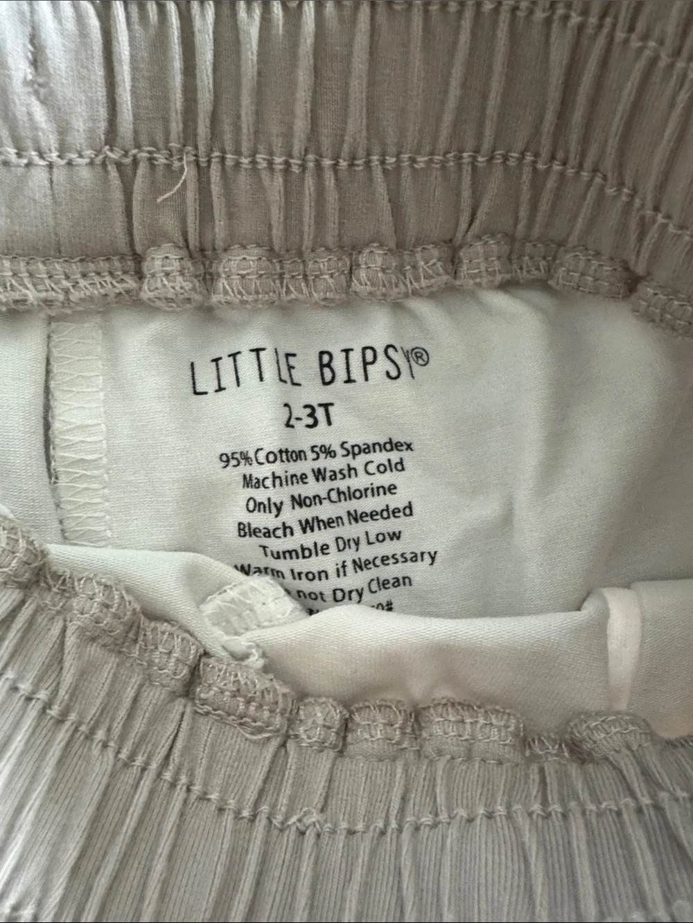 Little Bipsy Cream Palm Print Hooded Short Set